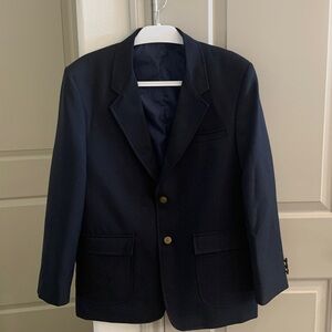 🎈EUC boys Navy Blue Blazer Size 
Husky 20 perfect Jacket for Holidays